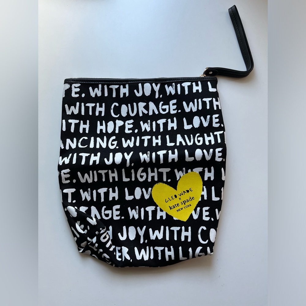 Cleo Wade X Kate Spade New York Phrases Pouch